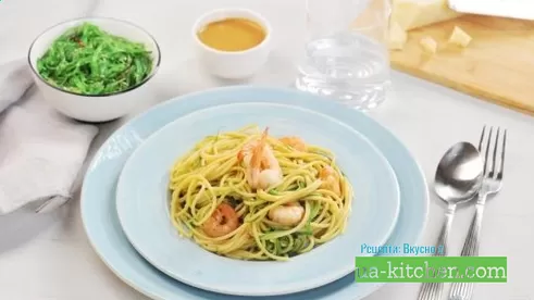 Спагетти с чукой