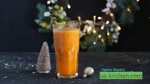Коктейль «Морковная Мэри» из водки и морковного сока